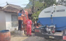 Bantuan air bersih desa kauman pada tanggal 22/9/2018