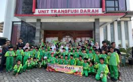PMI Kabupaten Jepara Jadi Tujuan Outing Class SDUT Walisongo Pecangaan, Kenalkan Sejarah dan Pertolongan Pertama Sejak Dini