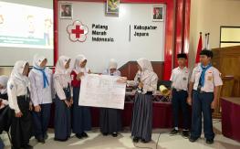 PMR Madya PMI Kabupaten Jepara Tingkatkan Keterampilan Relawan Muda