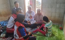 PMI Jepara Salurkan Bantuan Sosial untuk Adik Putri Rizki Fadillah di Desa Sinanggul