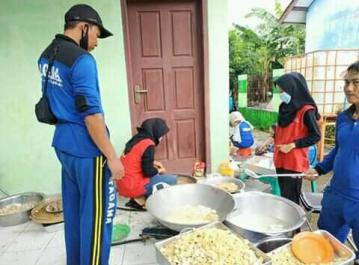 Bantuan Penanganan Bencana - Dapur Umum Dorang