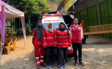 PMI Kabupaten Jepara Dukung Pengamanan Acara Sedekah Bumi Desa Senenan