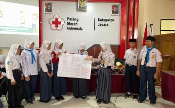 PMR Madya PMI Kabupaten Jepara Tingkatkan Keterampilan Relawan Muda