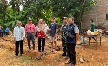 PMI Kabupaten Jepara Salurkan Bantuan untuk Korban Rumah Roboh di Desa Dongos