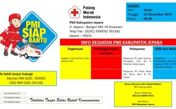 Galeri Info Aktivitas PMI Kabupaten Jepara