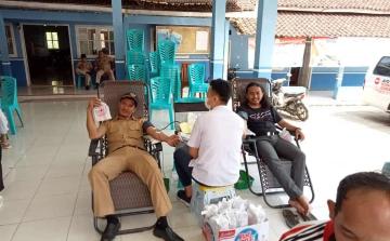 Warga Kepuk Donasikan Darah Melalui PMI Kabupaten Jepara