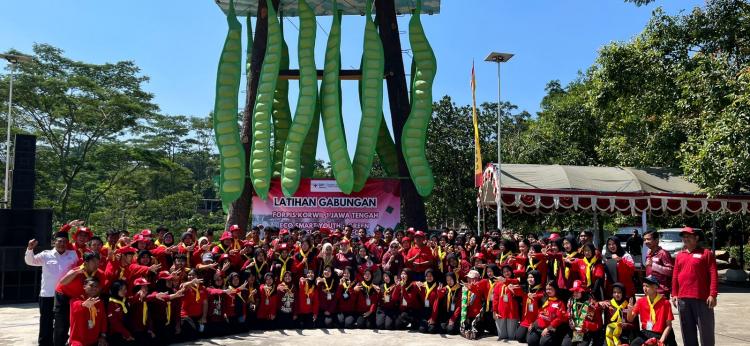 FORPIS Jepara Ikuti Latihan Gabungan Tingkat Paguyuban PMI Wilayah I Jawa Tengah: Wujudkan Remaja Tanggap dan Cinta Lingkungan