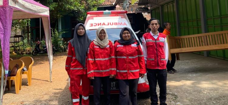 PMI Kabupaten Jepara Dukung Pengamanan Acara Sedekah Bumi Desa Senenan