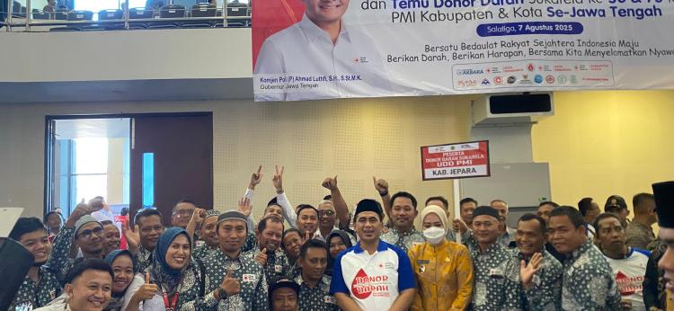 PMI Kabupaten Jepara Raih Penghargaan di Temu Donor Darah Sukarela Tingkat Jawa Tengah