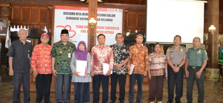 Penghargaan DDS oleh PMI Kabupaten Jepara