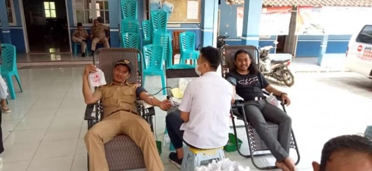 Warga Kepuk Donasikan Darah Melalui PMI Kabupaten Jepara